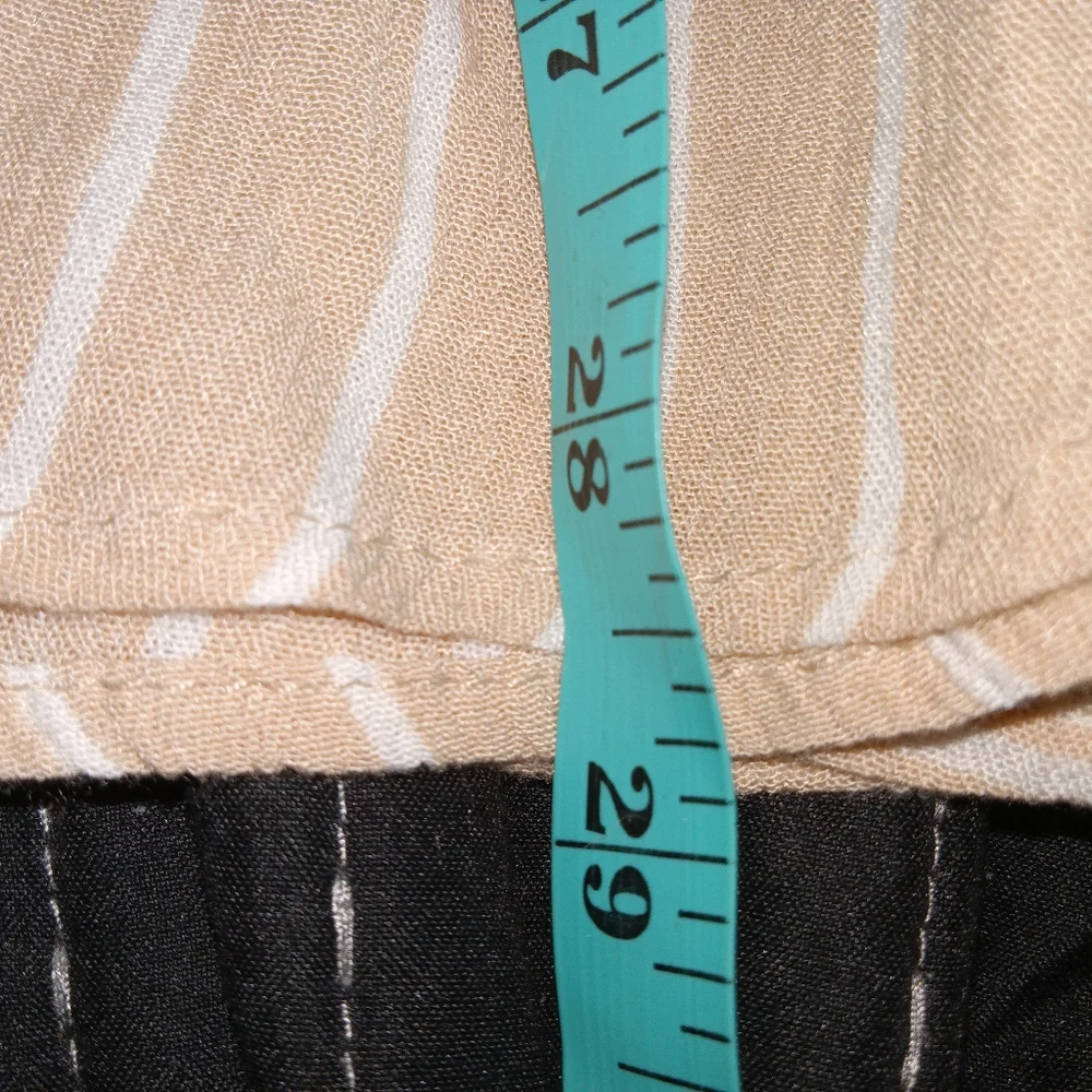 Nwt Ocean Drive Crinkled High Waisted Wide Leg Pants M/L - Picture 5 of 7